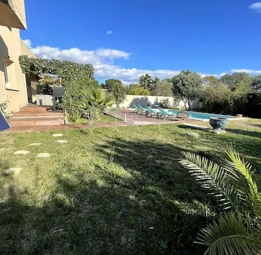 Villa Avec Piscine, Climatisation Et Independant Valergues